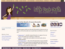Tablet Screenshot of littlepeoplewealth.com